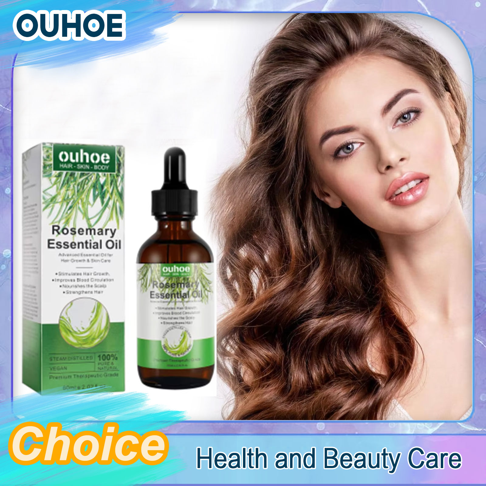Hair Care Ouai - Rosemary Hair Growth Oil Anti-frizz Dandruff