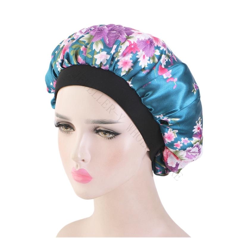 Hair Care Daily Routine - R7UF Hair Sleep Bonnet with Wide