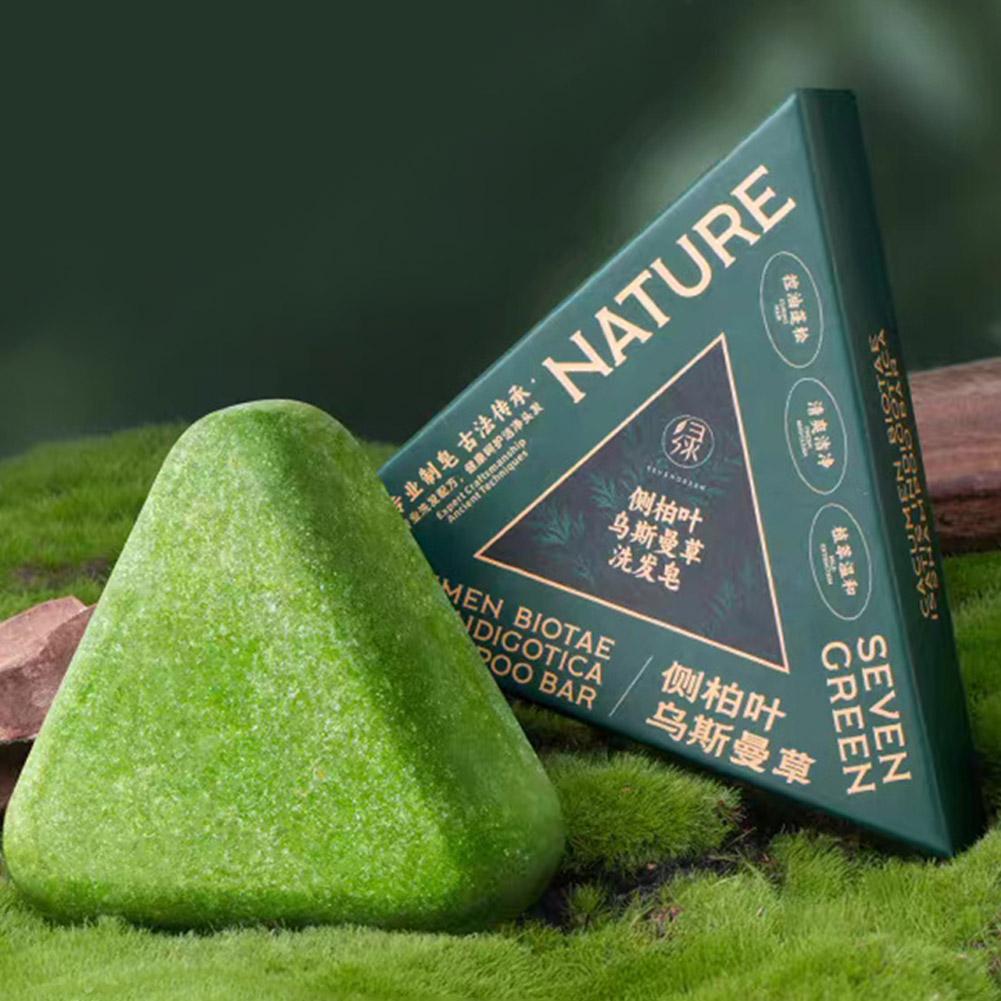 Hair Care Growth - Nature Triangle Shampoo Bar, Nature Seven