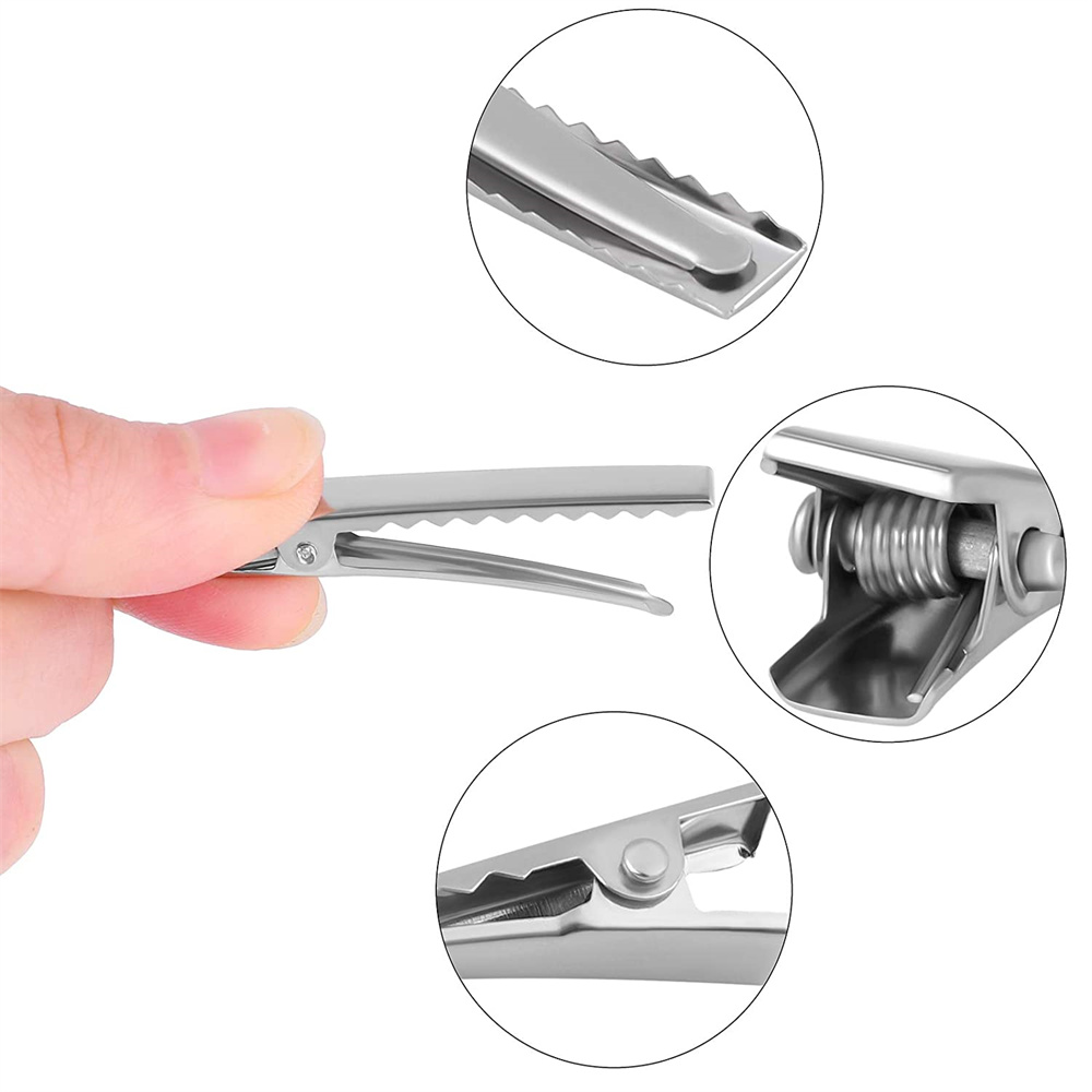20pcs Metal Alligator Blanks H - Hair Care Zinc recension och pris