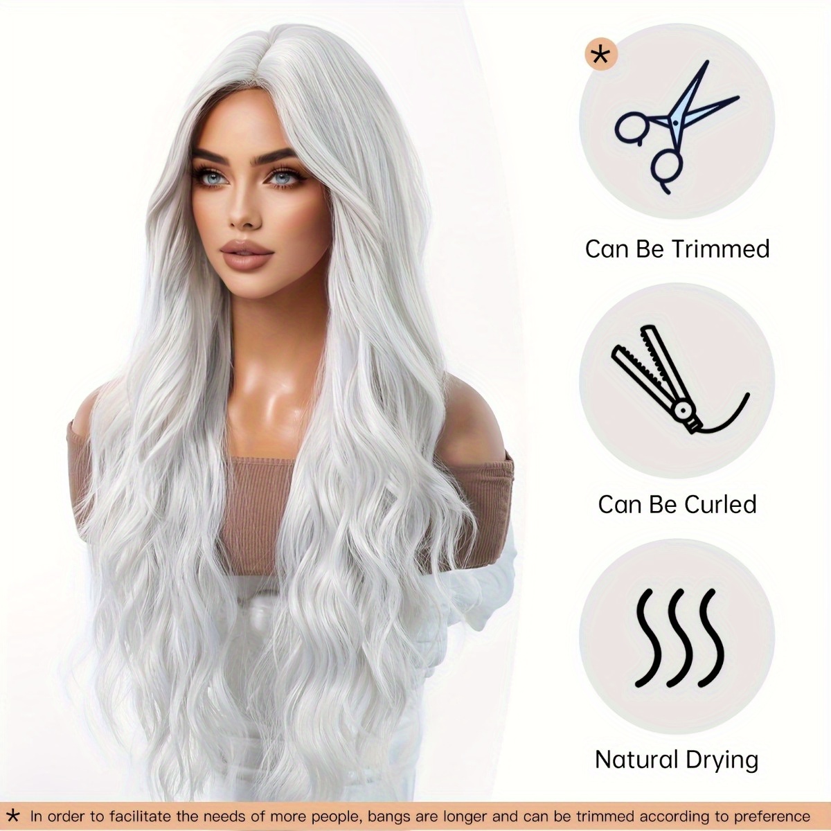 Anxin Brand Synthetic Fiber Wi - Hair Care Nature recension och pris