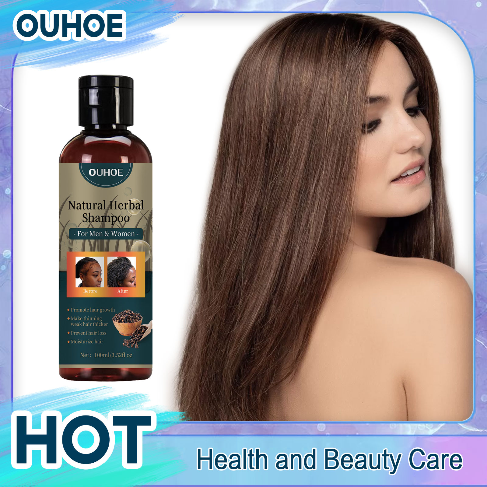 OUHOE Hair Growth Shampoo Anti - Hair Care Ouai recension och pris