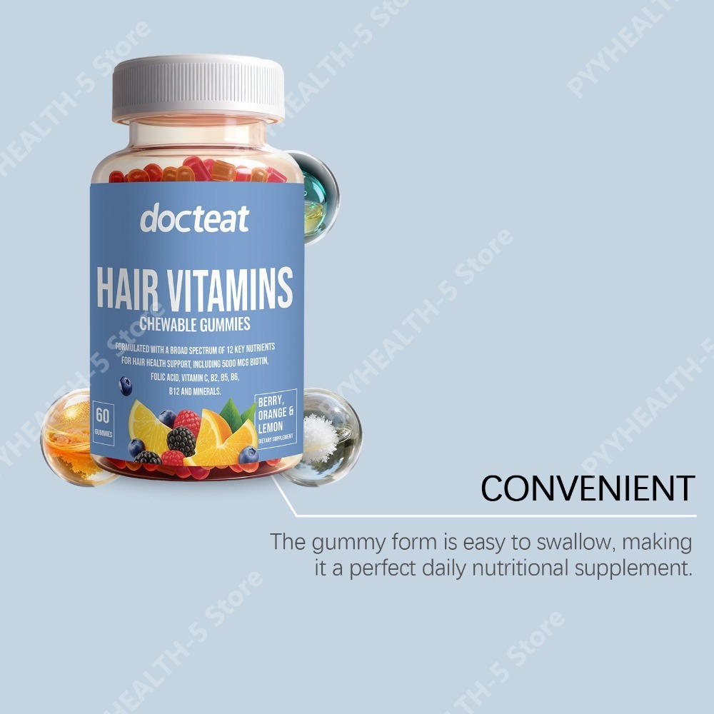 Hair Skin Nails Beauty Gummies - Hair Care Vitamin E recension och pris