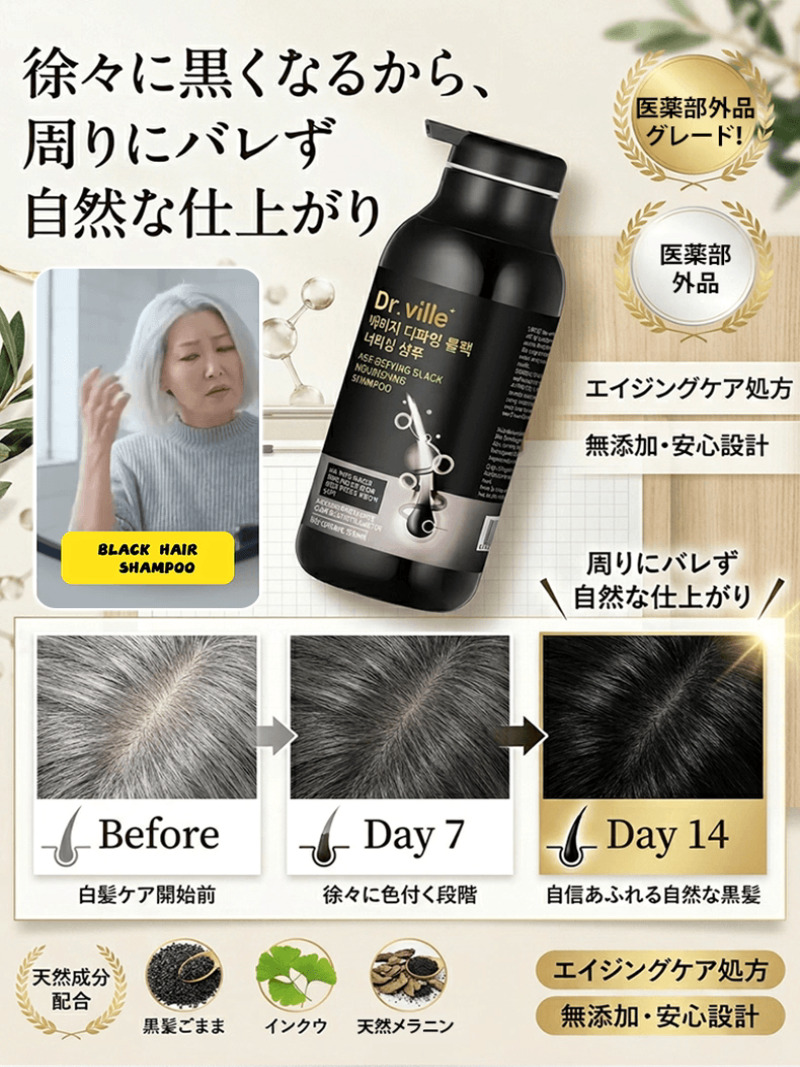 White Hair Care Shampoo Anti G - Hair Care Tonic recension och pris