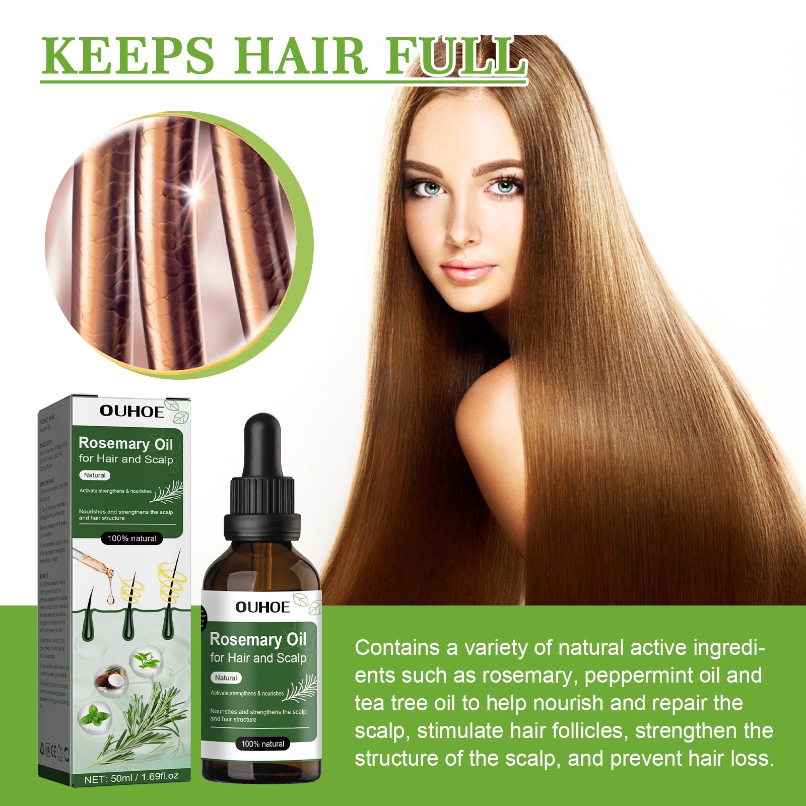 Rosemary Oil for Hair Growth 5 - Hair Care Ouai recension och pris