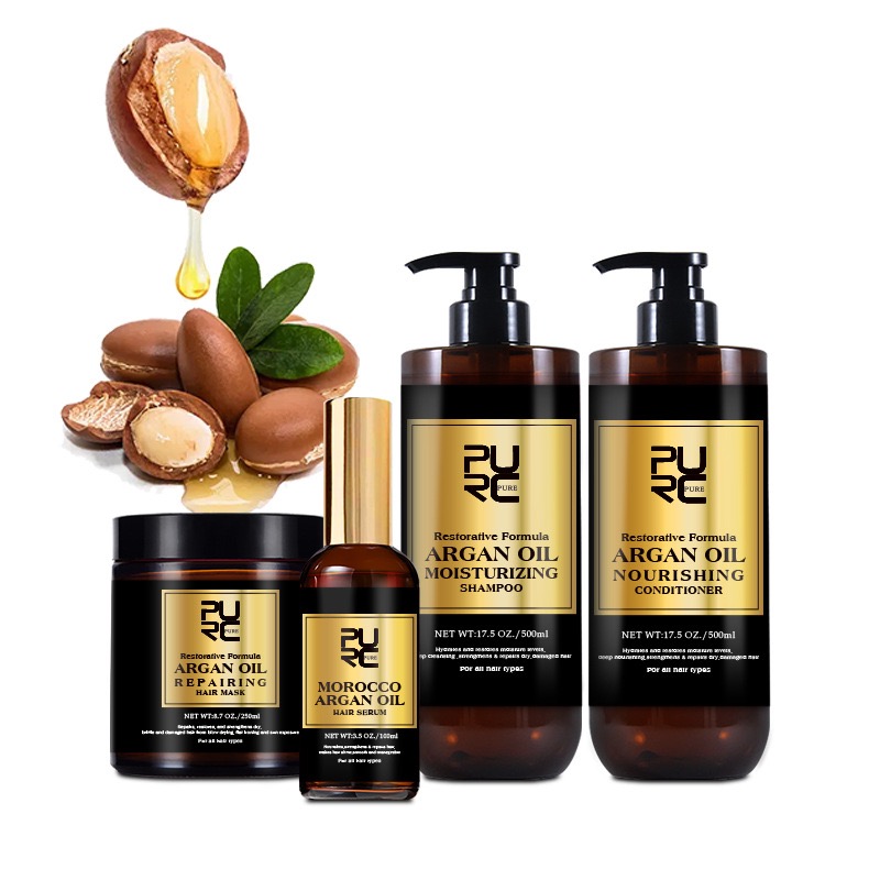 Morocco Argan Oil Shampoo Cond - Deep Conditioner Mask recension och pris