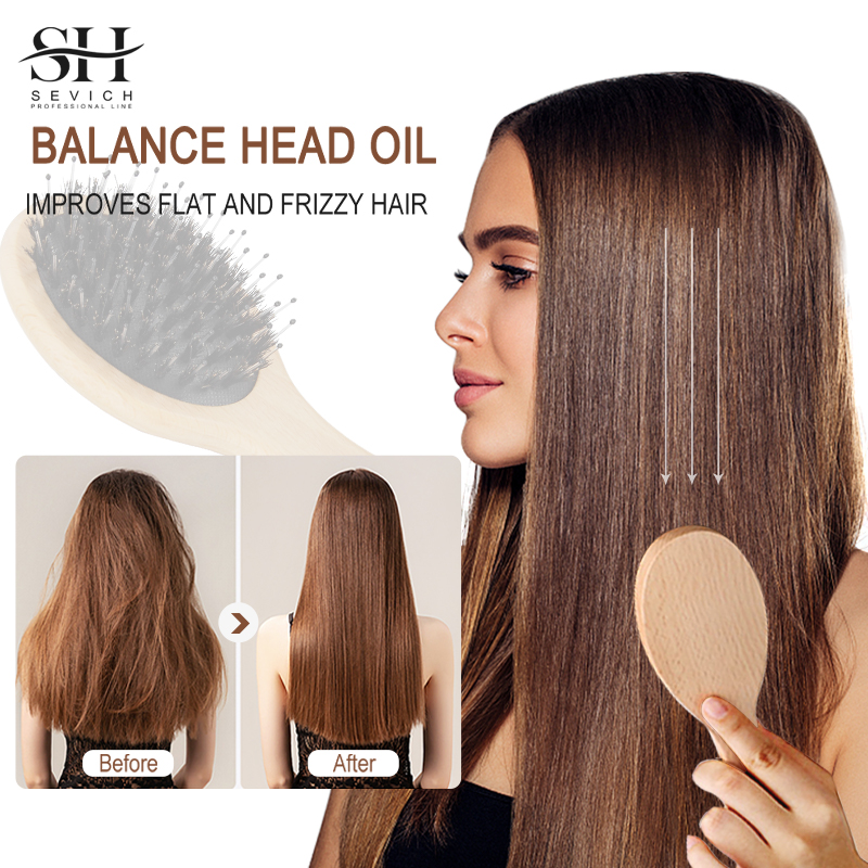 Natural Boar Bristle Hair Fluf - Hair Care Nature recension och pris