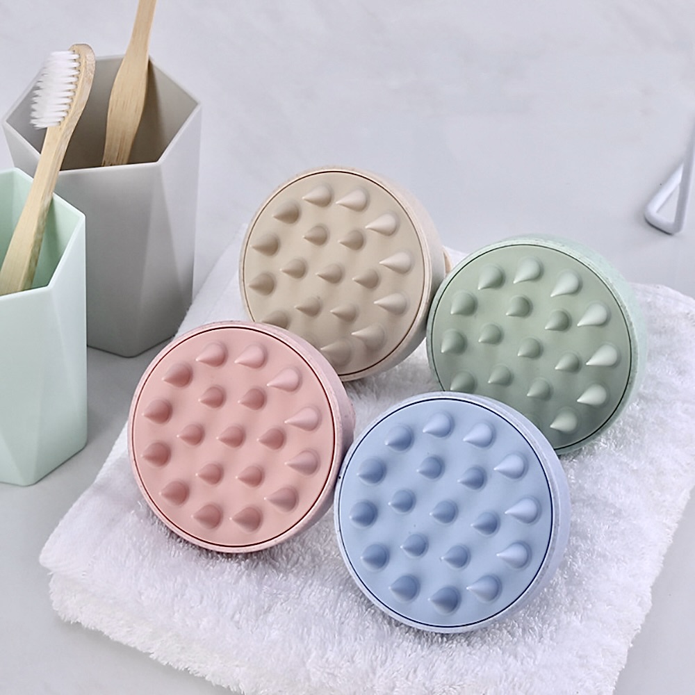 Wheat Straw Silicone Head Wash - Hair Care Tonic recension och pris